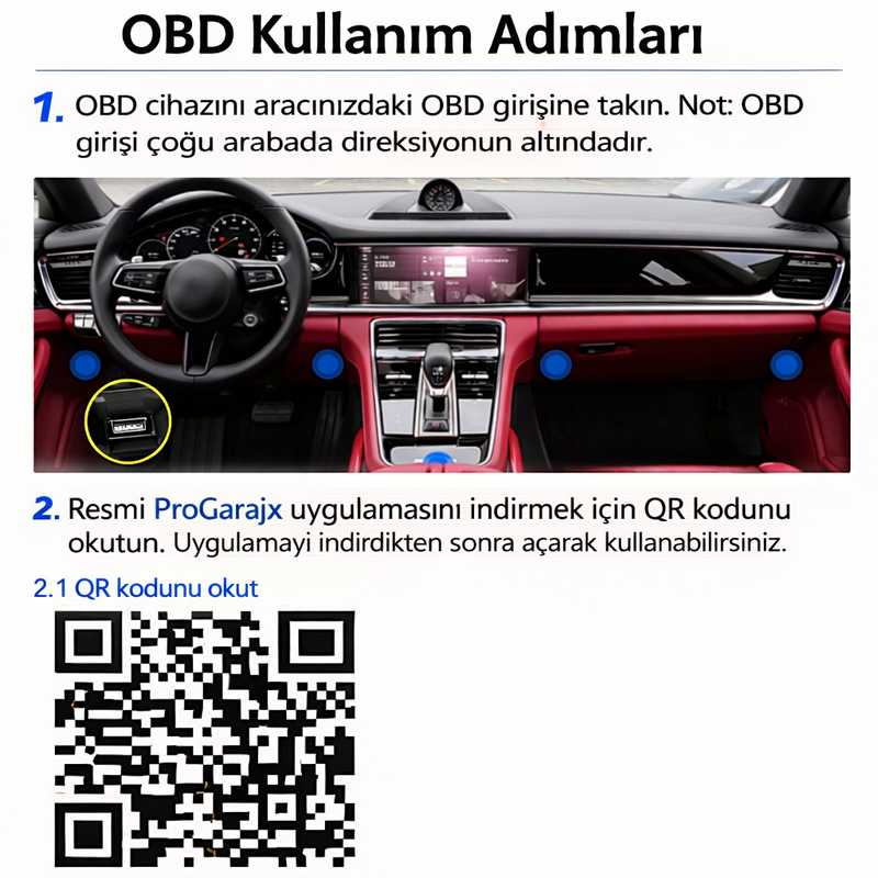 Cihazı Takın & QR Kodunu Okutun