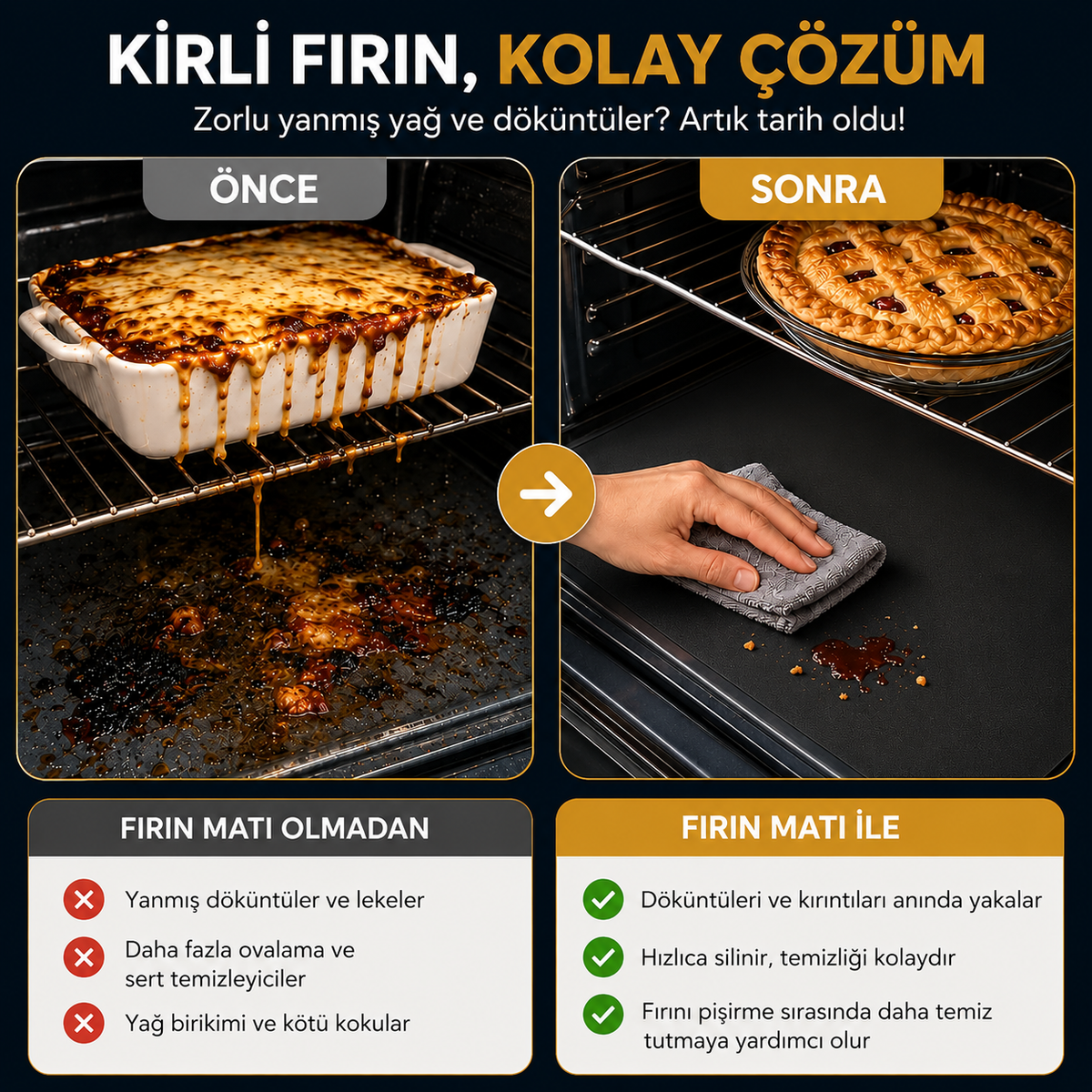 Evida™ Fırın Matı