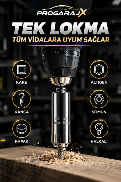 ProGarajX™ TekLok – Akıllı Lokma Anahtarı Seti