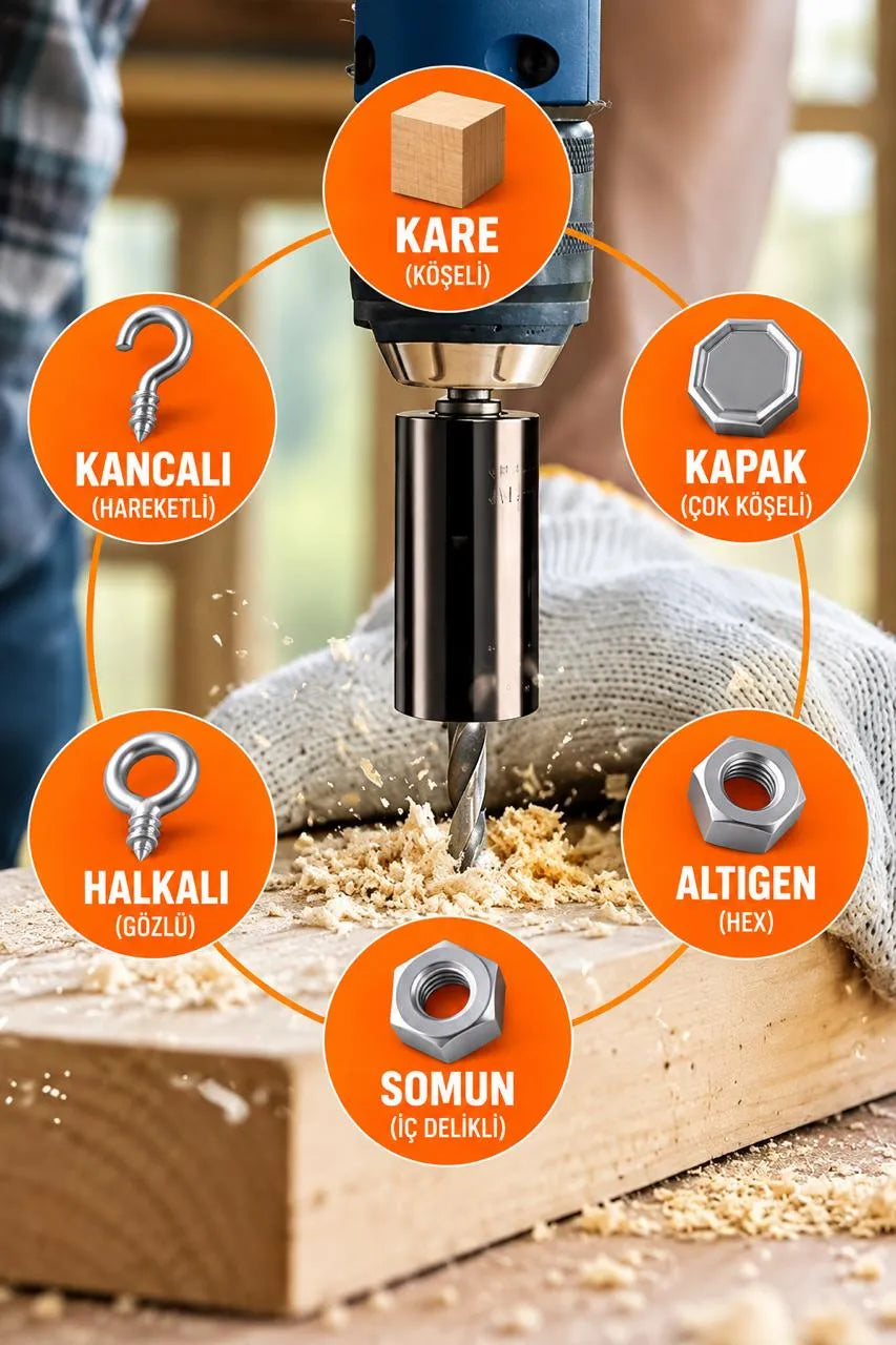 ProGarajX™ TekLok – Akıllı Lokma Anahtarı Seti
