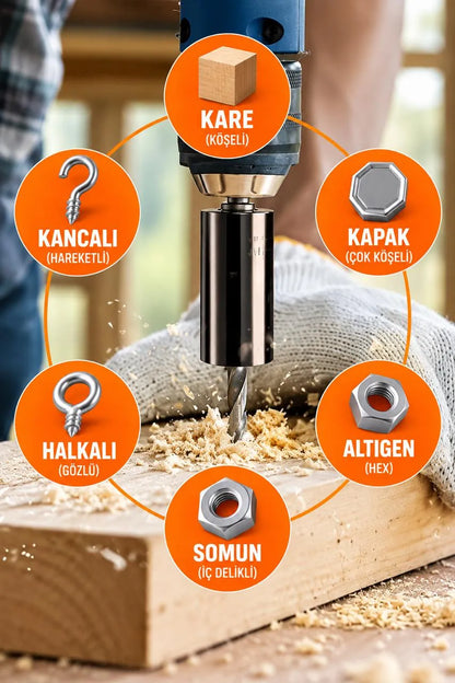 ProGarajX™ TekLok – Akıllı Lokma Anahtarı Seti